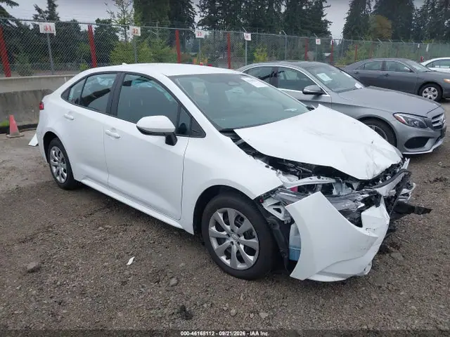 5YFB4MDE6TP454788 — 2026 Toyota Corolla LE, Передняя часть (Front End), фото до ремонта