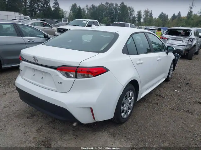 5YFB4MDE6TP454788 — 2026 Toyota Corolla LE, фото 4 с аукциона IAAI 30.09.2026, Передняя часть