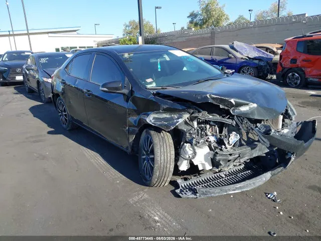 2014 Toyota Corolla S Plus VIN 5YFBURHE8EP133703 фото 1