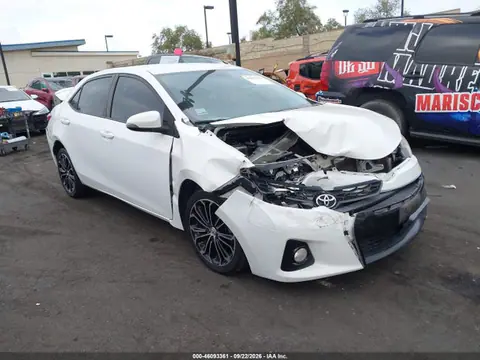 5YFBURHE3EP163076 — 2014 Toyota Corolla S Plus, Передняя часть (Front & Rear), фото до ремонта