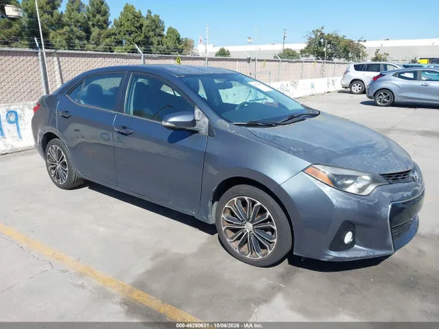2014 Toyota Corolla S Plus VIN 5YFBURHE8EP124502 фото 1