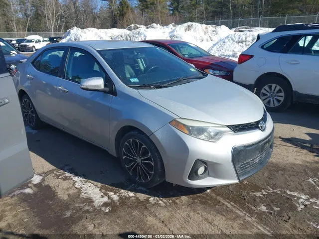 2015 Toyota Corolla S Plus VIN 2T1BURHE7FC241988 фото 1