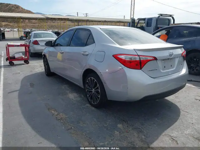 5YFBURHE0FP204412 — 2015 Toyota Corolla S Plus, фото 3 с аукциона IAAI 30.09.2026, Передняя часть