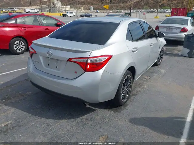 5YFBURHE0FP204412 — 2015 Toyota Corolla S Plus, фото 4 с аукциона IAAI 30.09.2026, Передняя часть