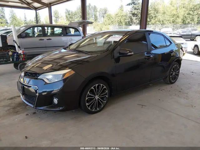 2T1BURHE0FC320371 — 2015 Toyota Corolla S Plus, фото 2 с аукциона IAAI 14.10.2026, Задняя часть