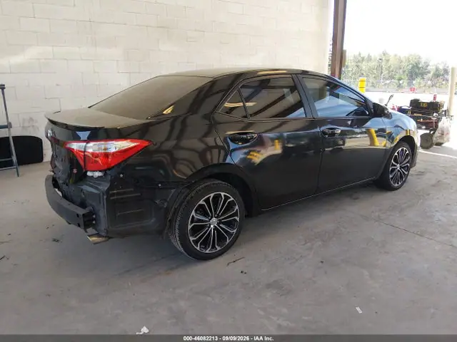 2T1BURHE0FC320371 — 2015 Toyota Corolla S Plus, фото 4 с аукциона IAAI 14.10.2026, Задняя часть
