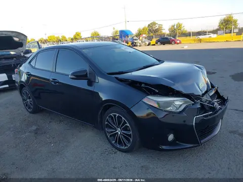 2T1BURHE9FC263278 — 2015 Toyota Corolla S Plus, Передняя часть (Front End), фото до ремонта