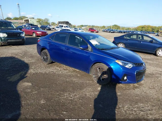 2015 Toyota Corolla S Plus VIN 2T1BURHE4FC352112 фото 1