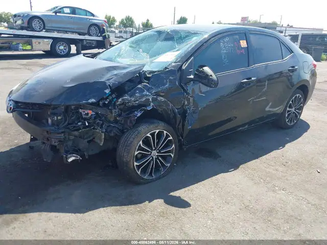 5YFBURHE0GP376845 — 2016 Toyota Corolla S Plus, фото 2 с аукциона IAAI 30.09.2026, Передняя часть слева