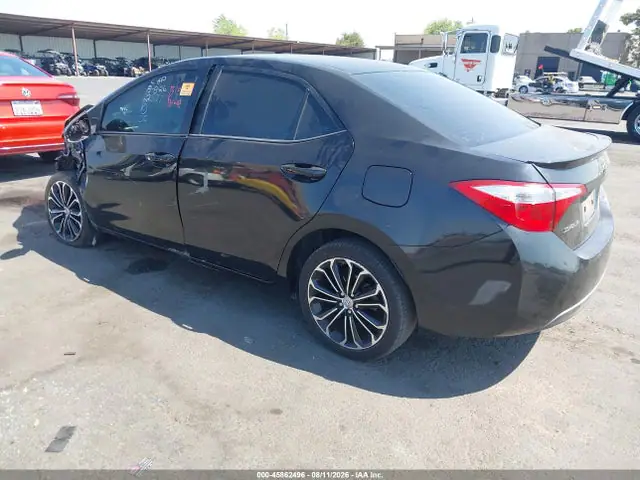 5YFBURHE0GP376845 — 2016 Toyota Corolla S Plus, фото 3 с аукциона IAAI 30.09.2026, Передняя часть слева