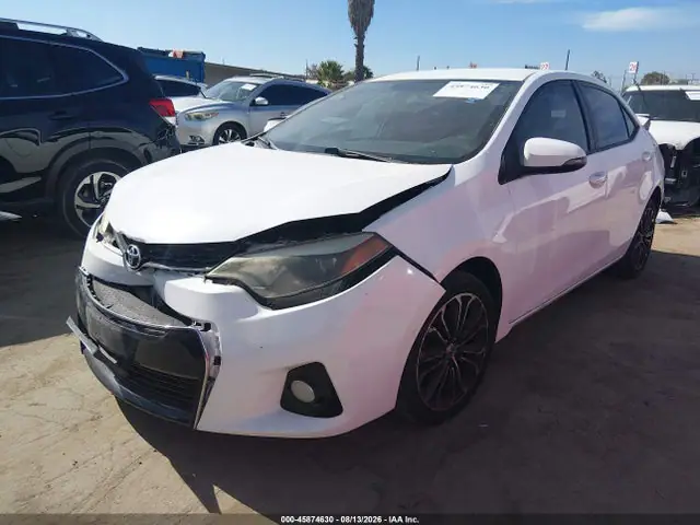 5YFBURHE5GP432519 — 2016 Toyota Corolla S Plus, фото 2 с аукциона IAAI 30.09.2026, Задняя часть