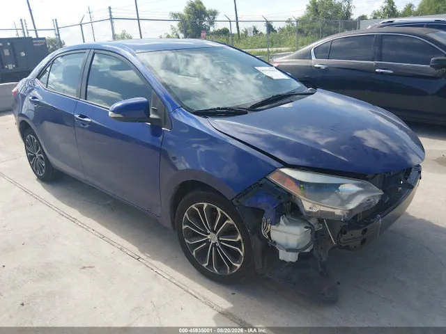 2016 Toyota Corolla S Plus VIN 5YFBURHE5GP539554 фото 1