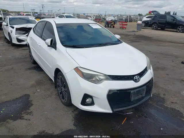 5YFBURHE2GP524011 — 2016 Toyota Corolla S Plus, Задняя часть (Rear), фото до ремонта