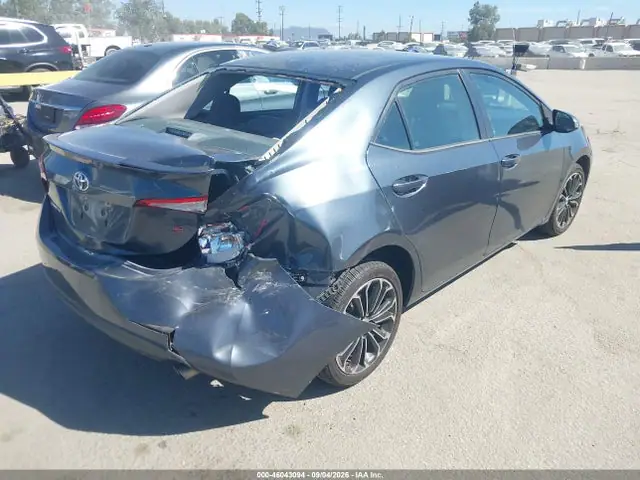 5YFBURHEXGP566197 — 2016 Toyota Corolla S Plus, фото 4 с аукциона IAAI 14.10.2026, Задняя часть