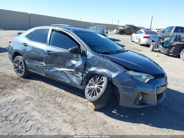 2016 Toyota Corolla S Plus VIN 2T1BURHE1GC673722 фото 1