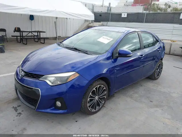 5YFBURHE0GP367949 — 2016 Toyota Corolla S Plus, фото 2 с аукциона IAAI 14.10.2026, Задняя часть
