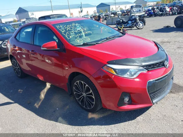 2014 Toyota Corolla S VIN 2T1BURHE6EC094027 фото 1