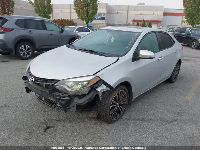 2T1BURHEXEC150728 — 2014 Toyota Corolla S, фото 2 с аукциона IAAI 14.10.2026, Передняя часть