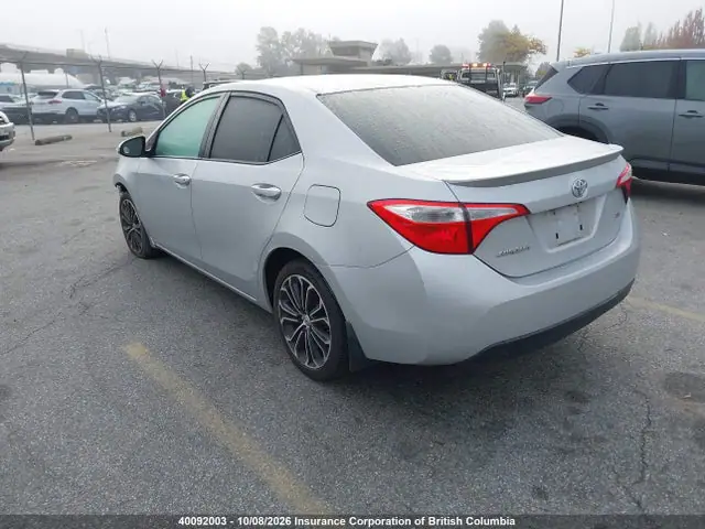 2T1BURHEXEC150728 — 2014 Toyota Corolla S, фото 3 с аукциона IAAI 14.10.2026, Передняя часть