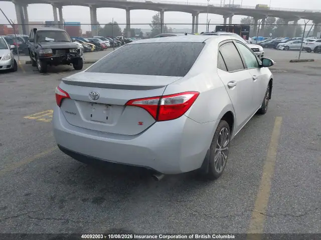 2T1BURHEXEC150728 — 2014 Toyota Corolla S, фото 4 с аукциона IAAI 14.10.2026, Передняя часть