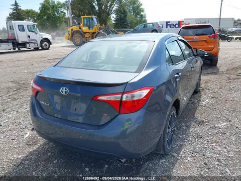 2016 Toyota Corolla S VIN 2T1BURHE2GC644620 фото 4