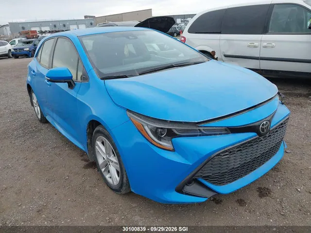 2020 Toyota Corolla Se/xse VIN JTNK4RBE1L3103775 фото 1
