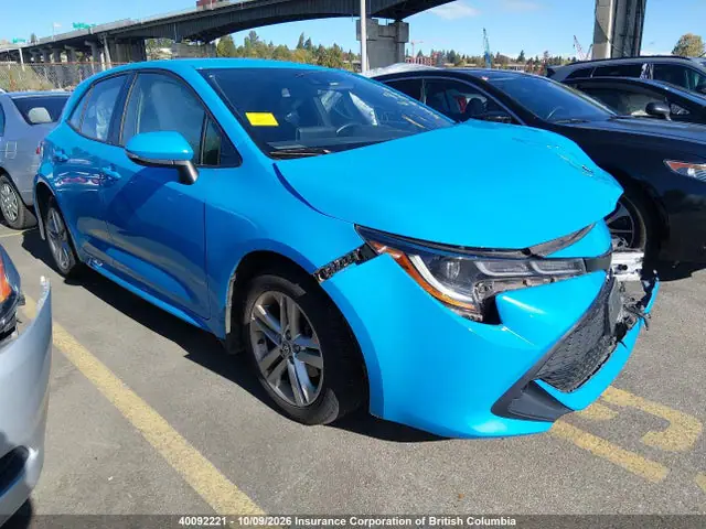 JTNK4RBE7L3095827 — 2020 Toyota Corolla SE/XSE, Передняя часть слева (Left Front), фото до ремонта