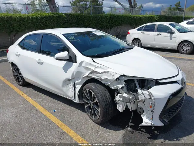 5YFBURHE6HP574394 — 2017 Toyota Corolla SE, Левый бок (Left Side), фото до ремонта