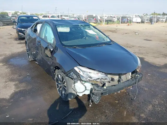 2T1BURHE9HC897631 — 2017 Toyota Corolla SE, Опрокидывание (Rollover), фото до ремонта