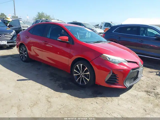 5YFBURHE1HP641869 — 2017 Toyota Corolla SE, Задняя часть слева (Left Rear), фото до ремонта