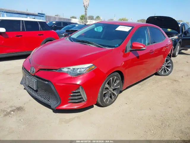5YFBURHE1HP641869 — 2017 Toyota Corolla SE, фото 2 с аукциона IAAI 14.10.2026, Задняя часть слева