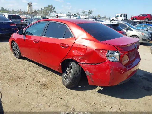 5YFBURHE1HP641869 — 2017 Toyota Corolla SE, фото 3 с аукциона IAAI 14.10.2026, Задняя часть слева
