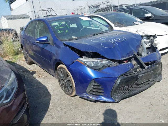2017 Toyota COROLLA SE VIN 2T1BURHEXHC854223 фото 1