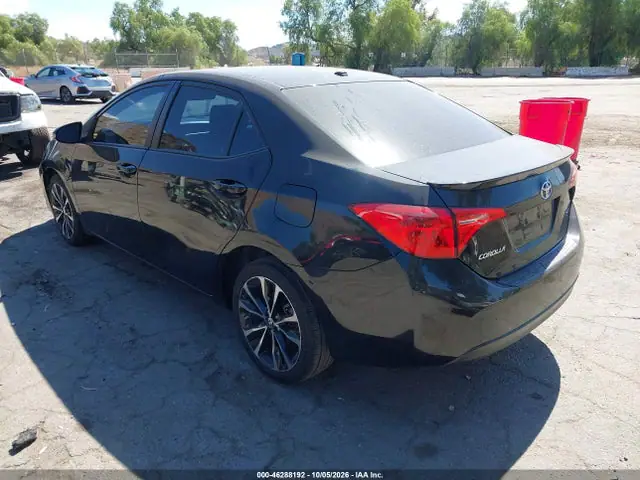 2017 Toyota COROLLA SE VIN 2T1BURHE0HC752901 фото 3