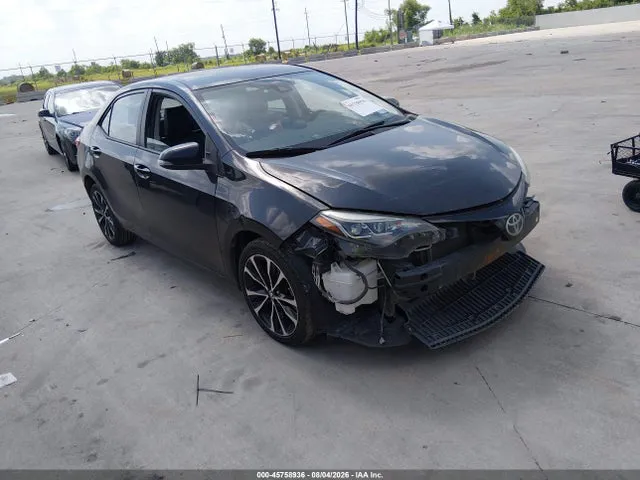 2018 Toyota COROLLA SE VIN 5YFBURHE3JP774073 фото 1