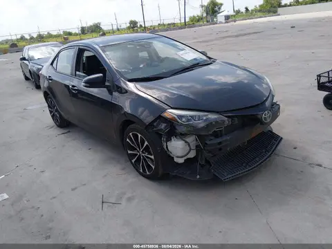 5YFBURHE3JP774073 — 2018 Toyota Corolla SE, Передняя часть (Front End), фото до ремонта