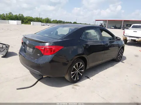 2018 Toyota COROLLA SE VIN 5YFBURHE3JP774073 фото 4