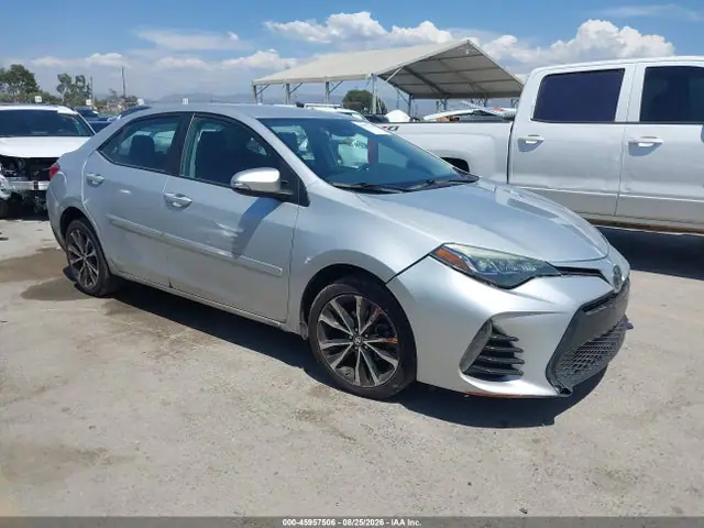 5YFBURHE9JP778046 — 2018 Toyota Corolla SE, Передняя часть справа (Right Front), фото до ремонта