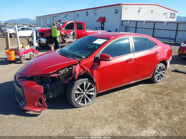 2018 Toyota COROLLA SE VIN 5YFBURHE2JP772654 фото 2