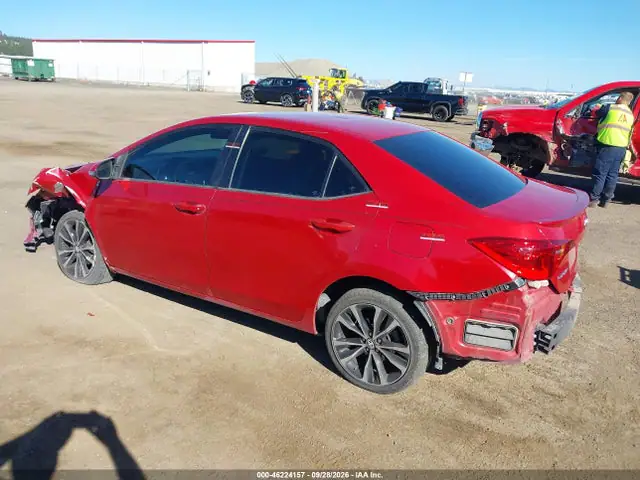 2018 Toyota COROLLA SE VIN 5YFBURHE2JP772654 фото 3