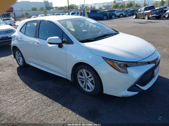 2019 Toyota COROLLA SE VIN JTNK4RBE3K3026289 фото 1