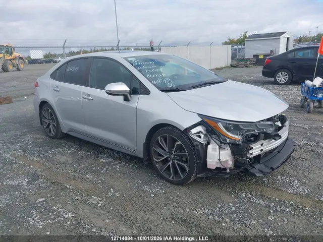 2020 Toyota COROLLA SE VIN 5YFB4RBE0LP017448 фото 1