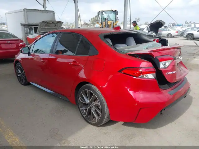5YFS4RCE6LP037976 — 2020 Toyota Corolla SE, фото 3 с аукциона IAAI 14.10.2026, Задняя часть