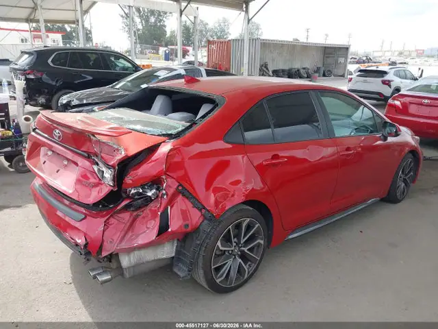 5YFS4RCE6LP037976 — 2020 Toyota Corolla SE, фото 4 с аукциона IAAI 14.10.2026, Задняя часть