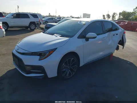 2020 Toyota COROLLA SE VIN 5YFS4RCEXLP025247 фото 2