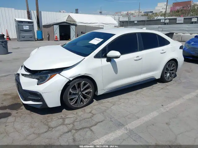 5YFS4RCE8LP052320 — 2020 Toyota Corolla SE, фото 2 с аукциона IAAI 30.09.2026, Передняя часть