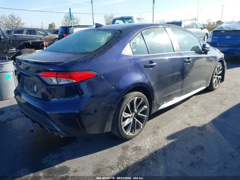 2020 Toyota COROLLA SE VIN 5YFS4RCE7LP048971 фото 4