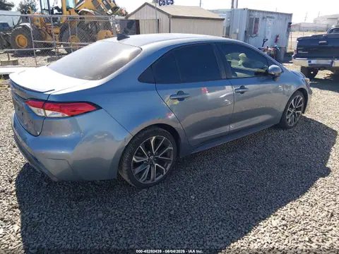 2021 Toyota COROLLA SE VIN 5YFP4MCE9MP081030 фото 4