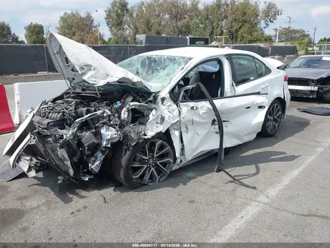 2022 Toyota COROLLA SE VIN JTDS4MCE4N3501281 фото 2