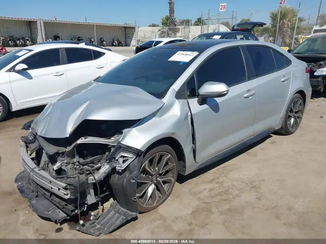 5YFS4MCE4NP108114 — 2022 Toyota Corolla SE, фото 2 с аукциона IAAI 30.09.2026, Передняя часть